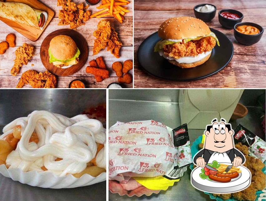 Food at Fried Nation
