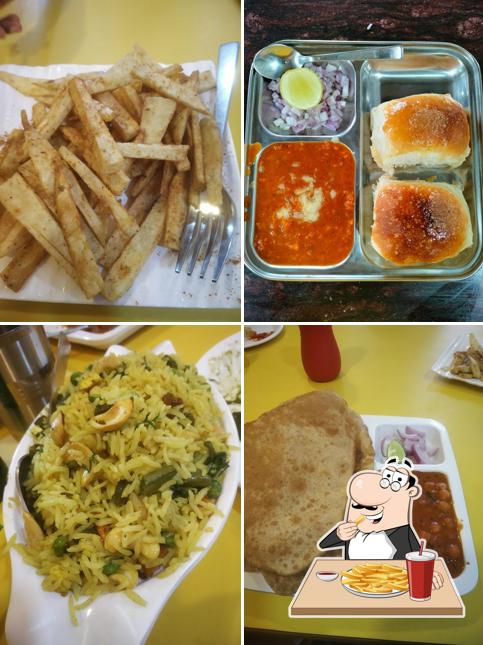 French fries at Lemon - Veg Restaurant