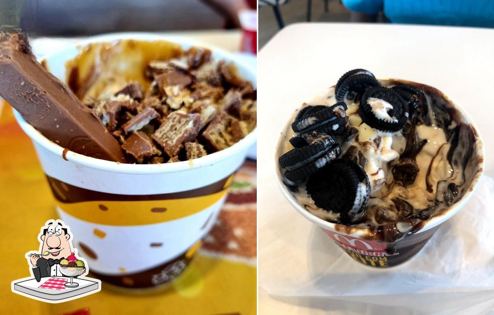 McDonald’s provê uma seleção de sobremesas