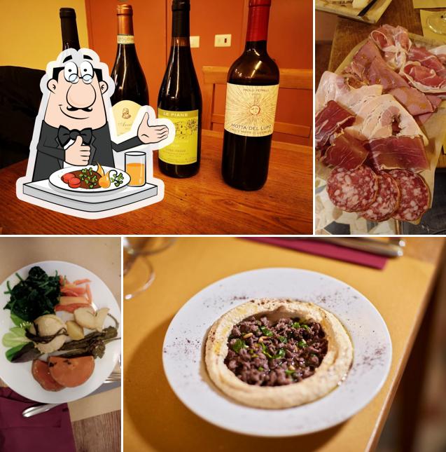 Cibo al Osteria Virgilio