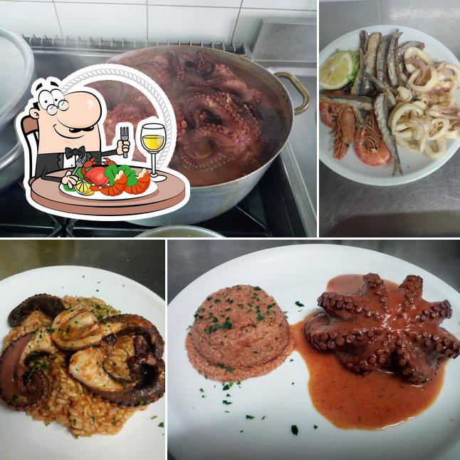 Prenditi la cucina di mare a Trattoria Delle Erbe
