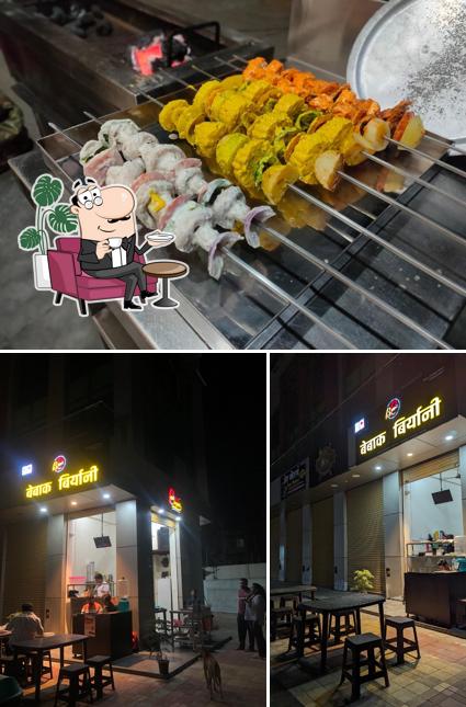 Among various things one can find interior and food at Bebaak Biryani - Best Biryani in Boisar