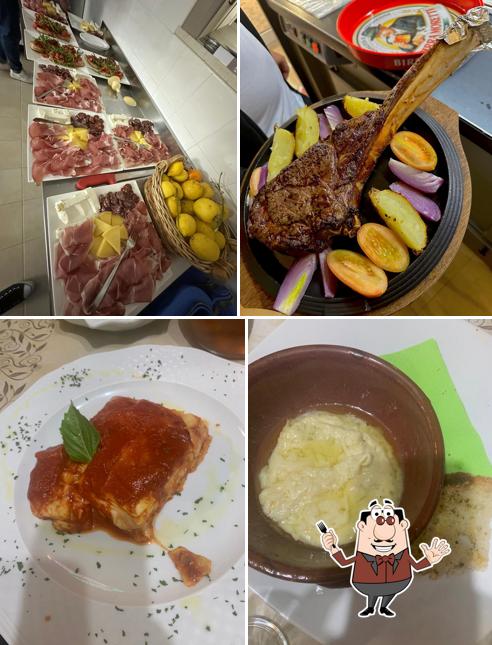 Platti al Braceria da Gregorio Peschici