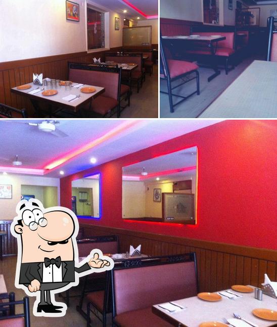 The interior of Chinese wok