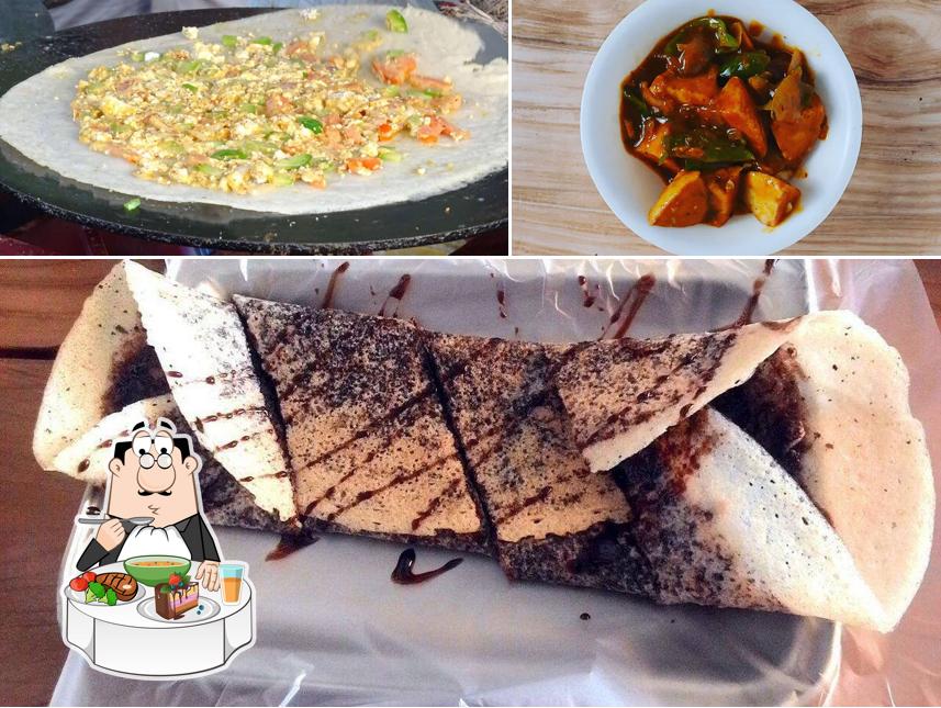 Hot and sour soup at Dosa Fusion