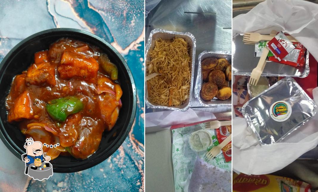 Food at Fooda India (cloud kitchen)