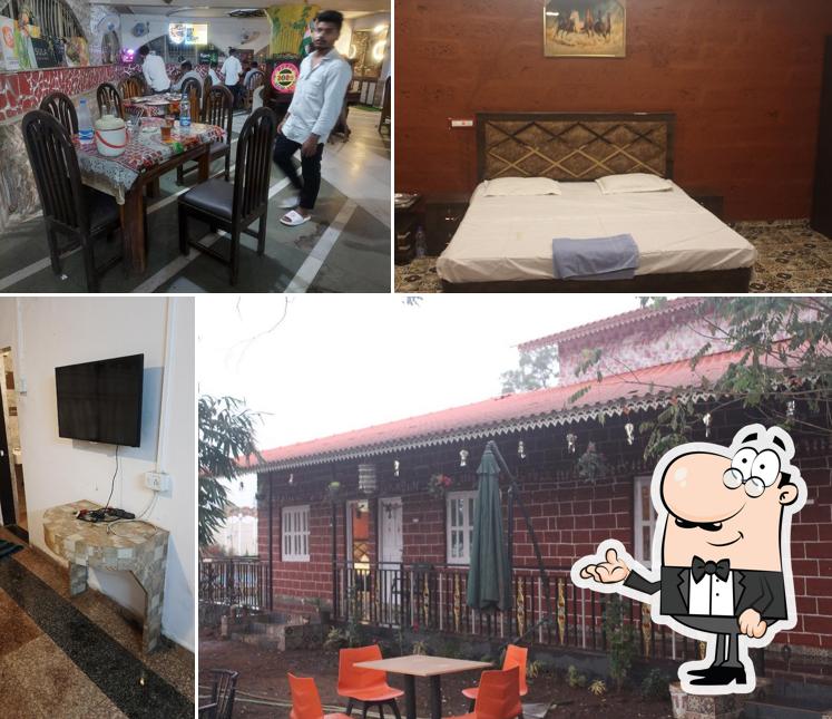 Check out how Hotel zee garden family restaurant and bar looks inside