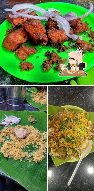 Food at Noor biriyani shop