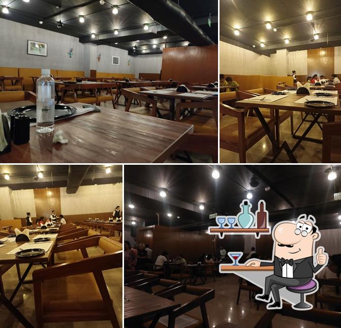 The interior of Vistari Kitchen