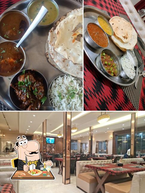 Among different things one can find food and interior at Shantai Dhaba