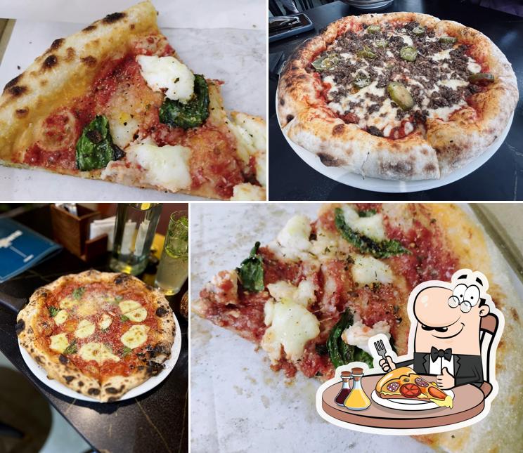 Pick pizza at The Burgery In