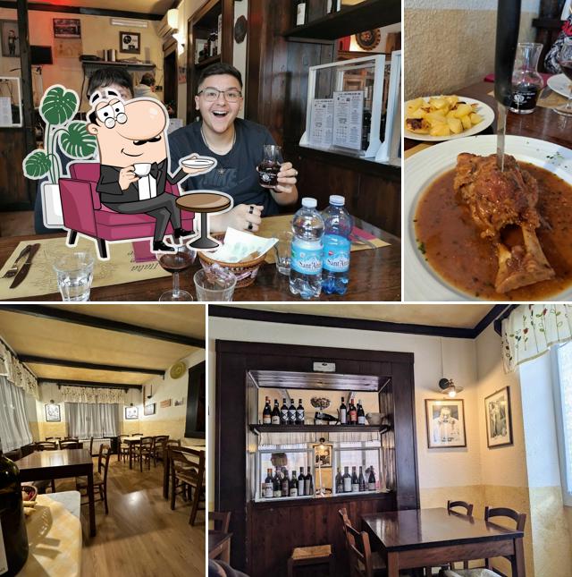 Dai un'occhiata agli interni di Antica Trattoria del Canto