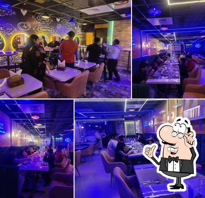 Check out how 24 Carat Food Plaza looks inside