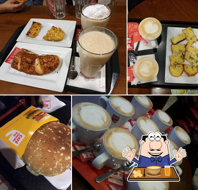 Food at Café Coffee Day