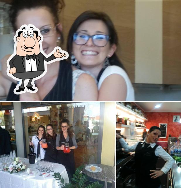 Gli interni di Passaparola Bar
