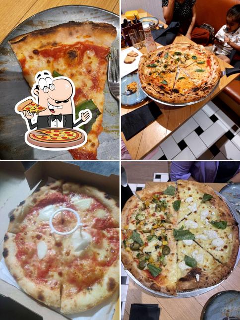 Try out various kinds of pizza