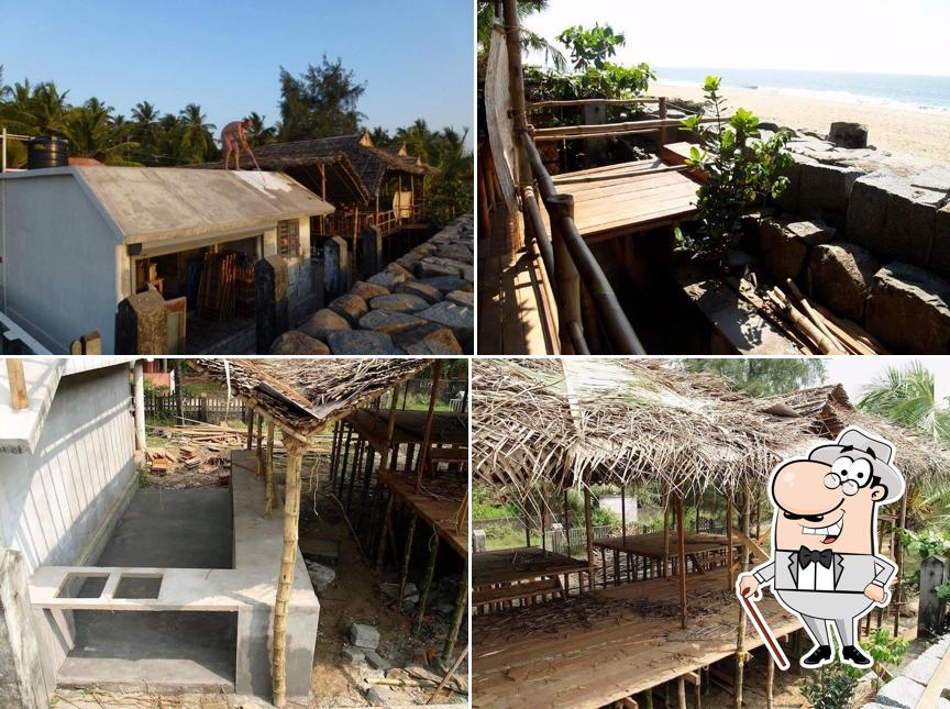 The exterior is an important feature of Chilliout Cafe