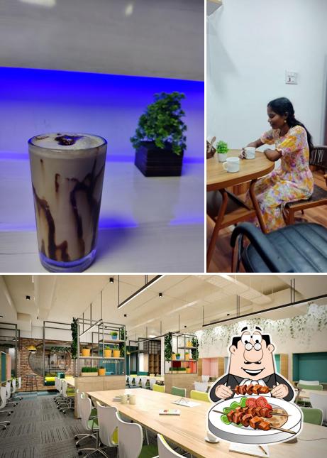 The restaurant's food and interior