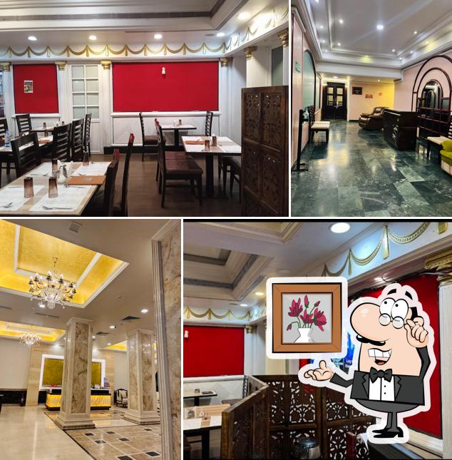 The interior of Darbar Multi-Cusine Restaurant