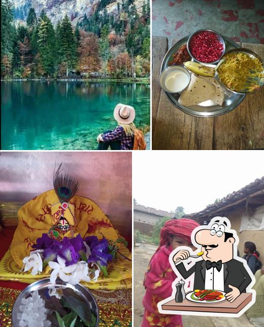 This is the image depicting food and exterior at New Hot- Pot Restaurant