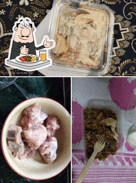 Food at Nothing But Chicken