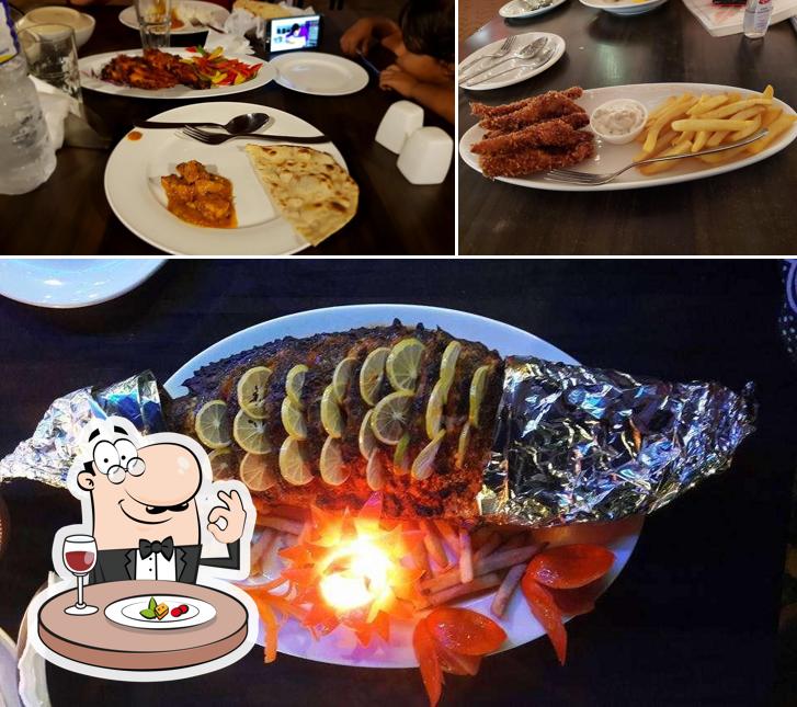 Meals at Panache, Bar and Restaurant, Ashwem