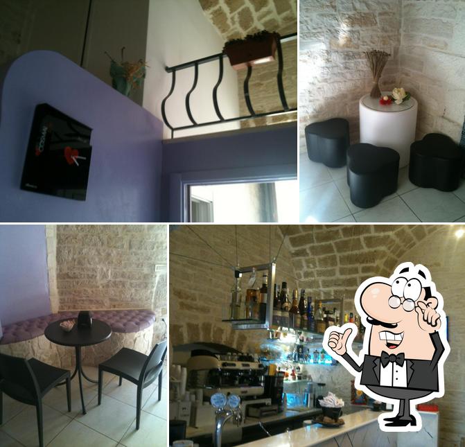 Gli interni di Lusien Cafè