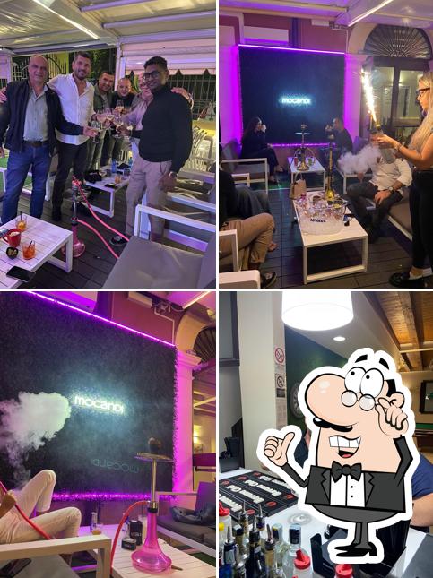 Gli interni di Mocandi Lounge Bar