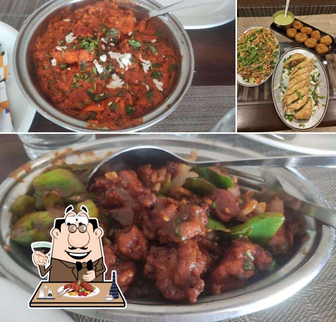 Get meat meals at Wind And Waves Restaurant