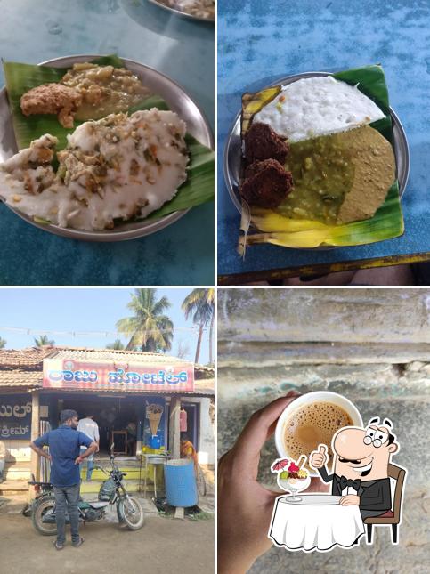 Raju Hotel offers a selection of desserts