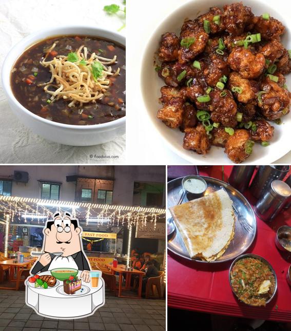 Hot and sour soup at CK Fast Food