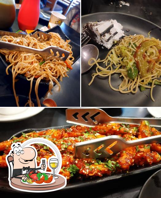 Get seafood at Cafe Bollyfood