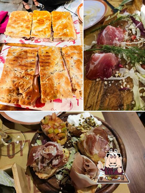 Prenditi i piatti di carne a Capocollo