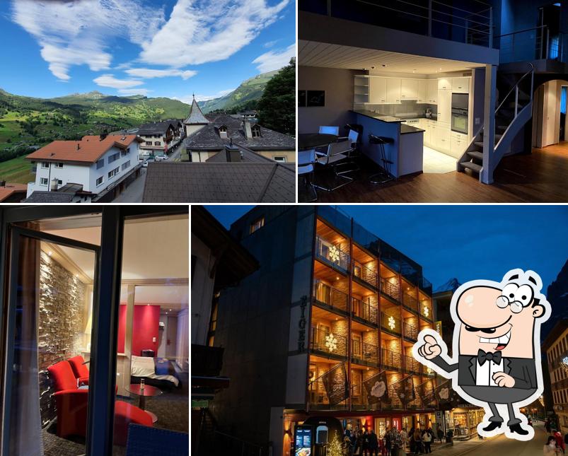 Puoi goderti l'aria fresca dal dehors di Eiger Mountain & Soul Resort