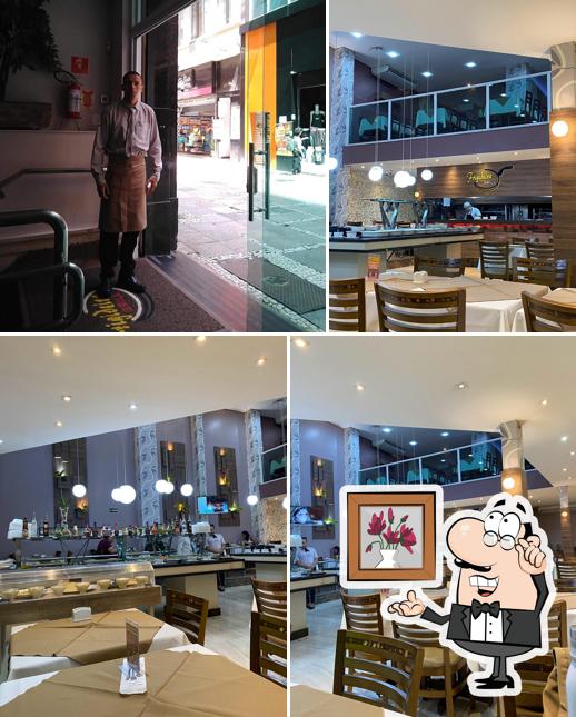 O interior do Frigideira Grill