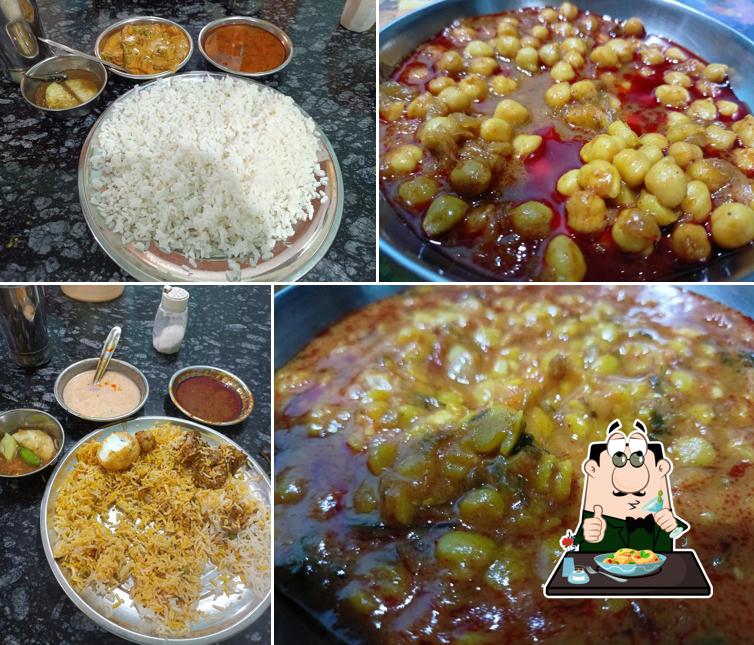 Food at Hotel Annapurnna
