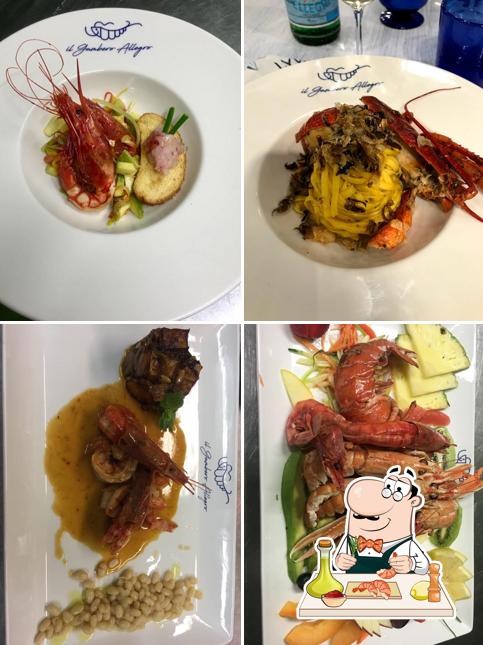 Ordina la cucina di mare a Il Gambero Allegro - Ristorante di Pesce