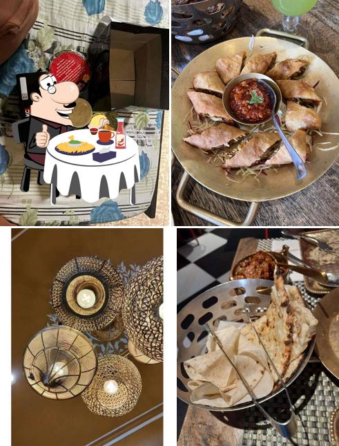 Cheese plate at Kebabs & Curries Company