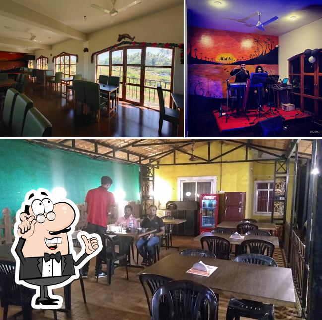 The interior of Malibu RestoBar Verna