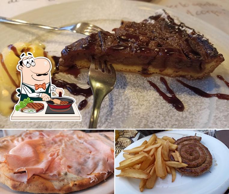Prenditi i un pasto a base di carne a Osteria Di Barcheto