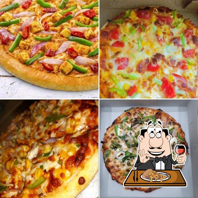 Pick pizza at Shef's Canadian Pizza