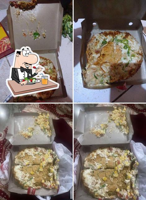 Food at Shivam's Pizza