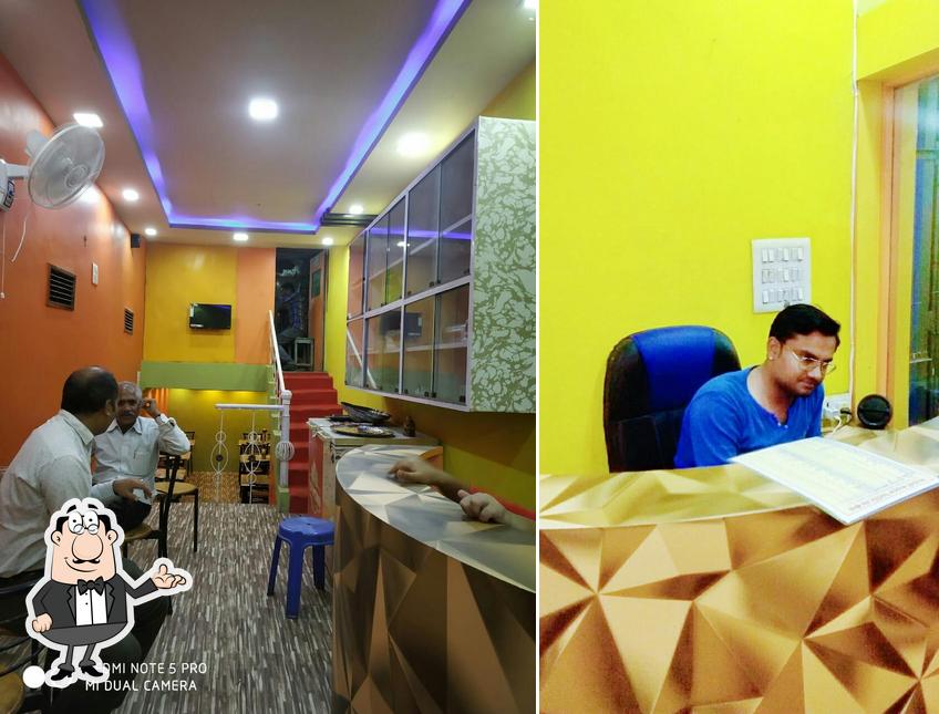 Check out how Spicy bites pure veg family restaurant and cafe looks inside