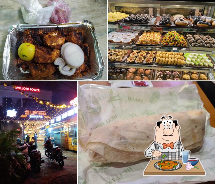 Chicken wings at Super Bakers