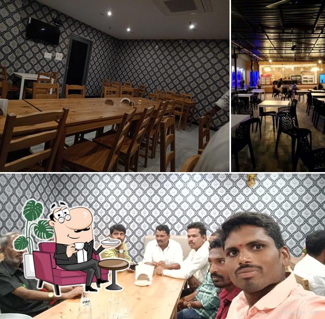 The interior of SVD BAR & Restaurant ఎస్ వీ డీ బార్ & రెస్టారెంట్