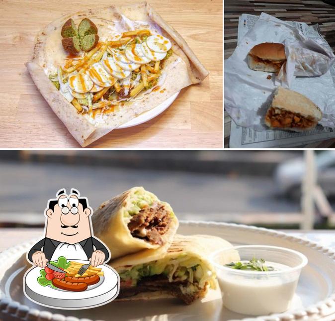 Food at Chicken Shawarma Hub