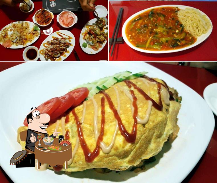 Food at Sushi in a Box