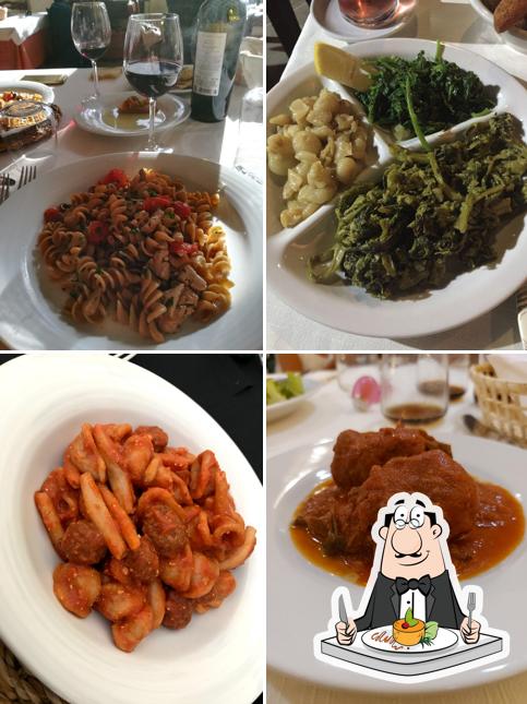 Platti al Trattoria Fiori di Zucca