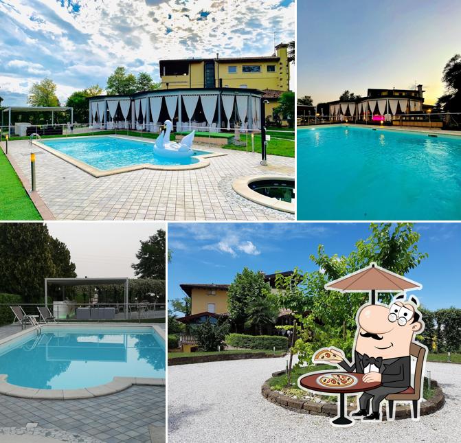 Gli esterni di Villa Riviera Albergo Ristorante