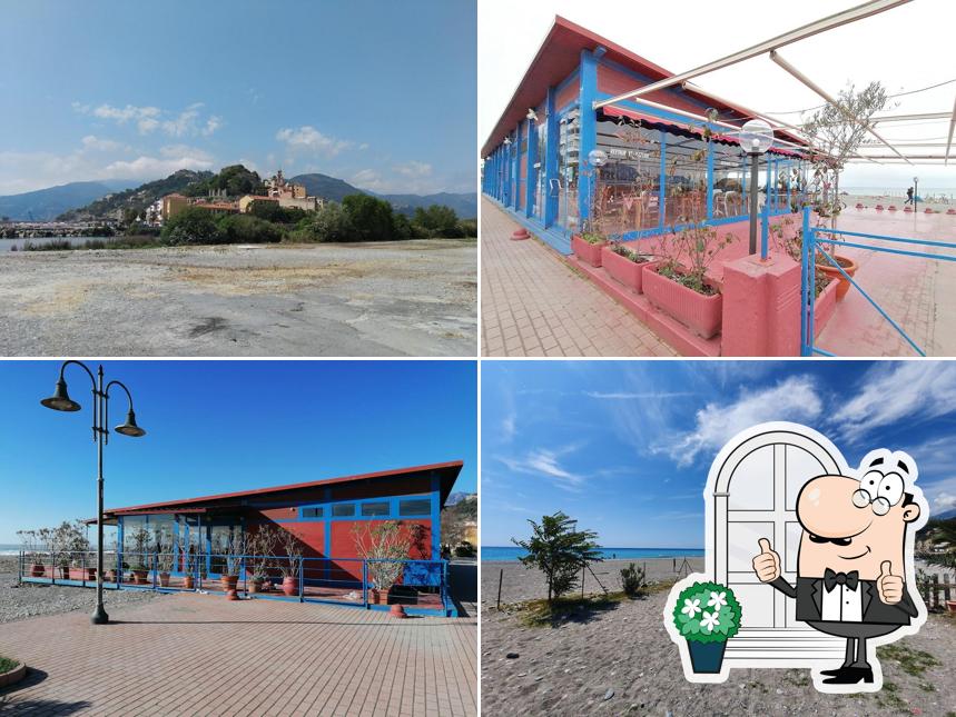 Goditi la vista dagli esterni di La Sirena